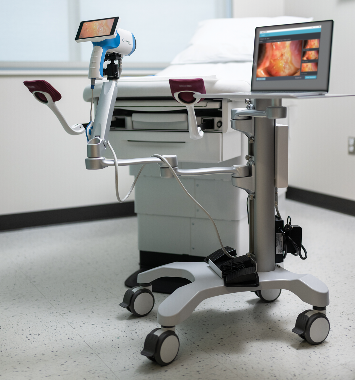 SwingArm_Viewer Lutech Viewer Swing-arm Stand
